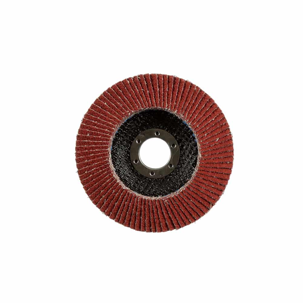 3M 55643, Cubitron II Flap Disc 967A, 80+, T27, 7 in x 7/8 in, Giant, 7010327064