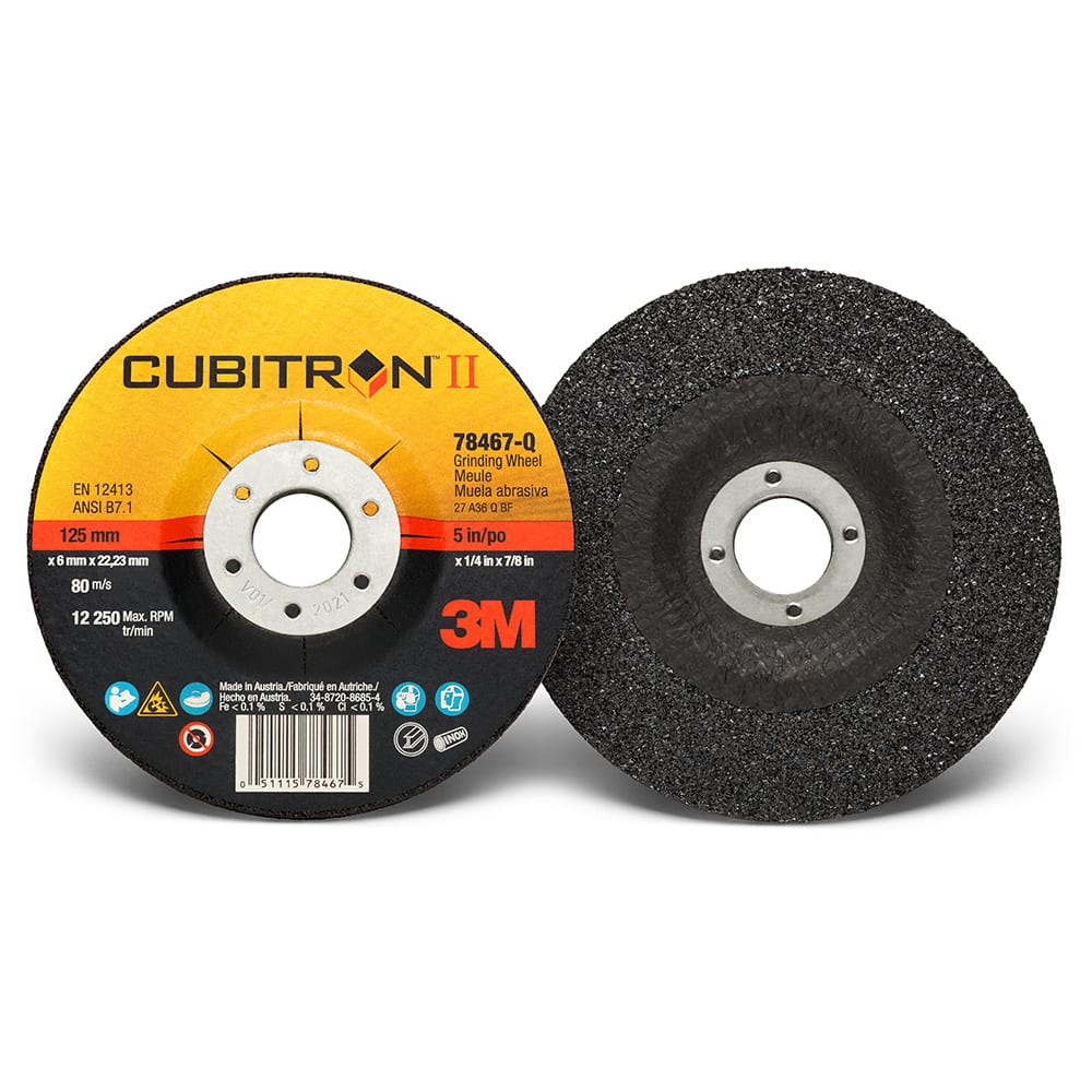 3M 86946, Cubitron II Cut-Off Wheel, T27, 4.5 in x .040 in x 7/8 in, 7100094783, 50 per case