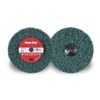 3M 21555, Scotch-Brite Roloc+ Clean and Strip XT Pro Extra Cut Disc, XC-DR+, A/O Extra Coarse, TR+, Green, 4 in x 1/2 in, 7100173797