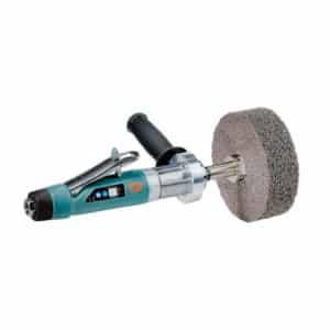Dynabrade 13500 Dynastraight Finishing Tool, 1 HP, Rear Exhaust, 950 RPM, 5/8" (16 mm) or 1" (25 mm) Dia. Arbor