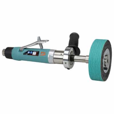 Dynabrade 13508 Dynastraight Finishing Tool, 1 HP, Rear Exhaust, 4,500 RPM, 5/8" (16 mm) or 1" (25 mm) Dia. Arbor