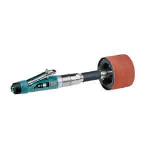 Dynabrade 13515 Dynastraight 6" (152 mm) Extension Finishing Tool, 1 HP, Rear Exhaust, 3,400 RPM, 5/8"-11 Arbor