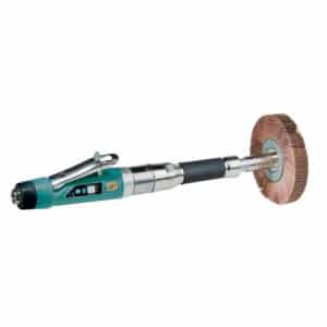 Dynabrade 13517 Dynastraight 6" (152 mm) Extension Finishing Tool, 1 HP, Rear Exhaust, 4,500 RPM, 1/2" (13 mm) Dia. Arbor