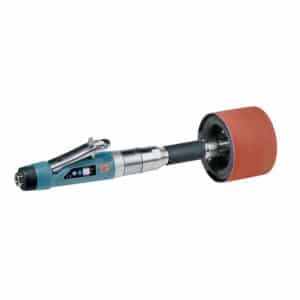 Dynabrade 13520 Dynastraight 6" (152 mm) Extension Finishing Tool, 1 HP, Rear Exhaust, 4,500 RPM, 5/8"-11 Arbor