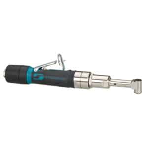 Dynabrade 49430 Mini Angle Head Drill, .4 HP, Rear Exhaust, 3,200 RPM, 1/4"-28 Female Thread
