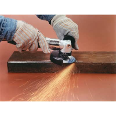 Dynabrade 50302 4" (102 mm) Dia. Right Angle Depressed Center Wheel Grinder, 1 HP, 12,000 RPM, 3/8"-24 Spindle_1