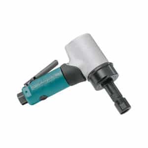 Dynabrade 52242 .7 hp 7 Degree Offset Die Grinder, Front Exhaust, Long Shank, 20,000 RPM, 1/4" Collet