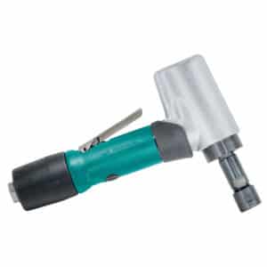 Dynabrade 52267 .5 hp 7 Degree Offset Die Grinder, Rear Exhaust, Long Shank, 15,000 RPM, 1/4" Collet