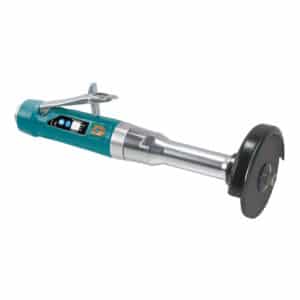 Dynabrade 52380 4" (102 mm) Dia. Straight-Line Type 1 Extension Wheel Grinder, 1 HP, 15,000 RPM, 3/8"-24 Spindle