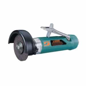 Dynabrade 52574 4" (102 mm) Dia. Straight-Line Cut-Off Wheel Tool, Rear Exhaust, 1 HP, 18,000 RPM, 3/8"-24 Spindle