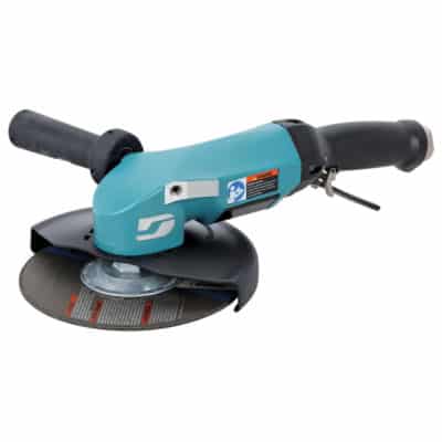 Dynabrade 53280 7" (180 mm) Dia. Right-Angle Grinder, 2.8 HP, 8,500 RPM, 5/8"-11 Spindle