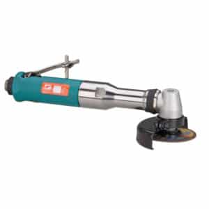 Dynabrade 54732 3" (76 mm) Dia. Extended Right Angle Type 1 Cut-Off Tool, Rear Exhaust, .7 HP, 18,000 RPM, 3/8"-24 Spindle