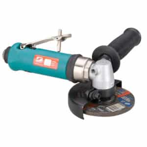 Dynabrade 54771 4" (102 mm) Dia. Right Angle Type 27 Depressed Center Wheel Grinder, .7 HP, 12,000 RPM, 3/8"-24 Spindle