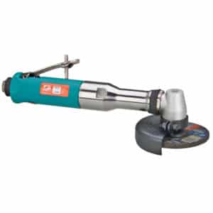 Dynabrade 54773 4" (102 mm) Dia. Extended Right Angle Type 27 Depressed Center Wheel Grinder, .7 HP, 12,000 RPM, 3/8"-24 Spindle