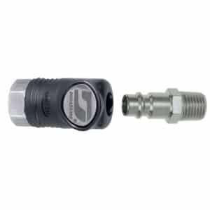 Dynabrade 94990 1/4" Female Composite-Style Coupler with 1/4" Male Plug Assembly