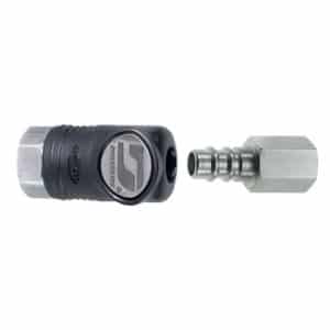 Dynabrade 94991 1/4" Female Composite-Style Coupler with 1/4" Female Plug Assembly
