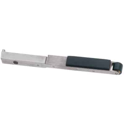 Dynabrade 11321 Contact Arm Ass'y, 7/16" Dia. x 3/8" W, Rubber Wheel, with 1/2" W Platen