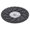 Dynabrade 50283 7" Dia. Disc Backup Pad, Spiral-Face, Medium Density, 5/8"-11 Thread