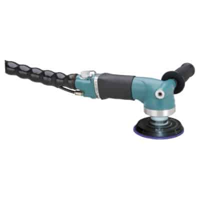 Dynabrade 51520 Industrial Quality Wet Polisher, .7 HP, 500-3,600 RPM, 5/8"-11 Spindle Thread