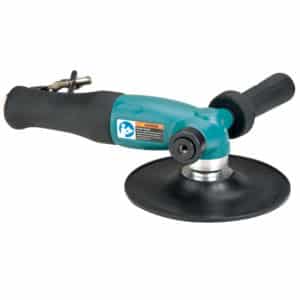 Dynabrade 52657 7" Dia. Right Angle Disc Sander, Rotational Exhaust, 1.3 HP, 6,000 RPM, 5/8"-11 Thread