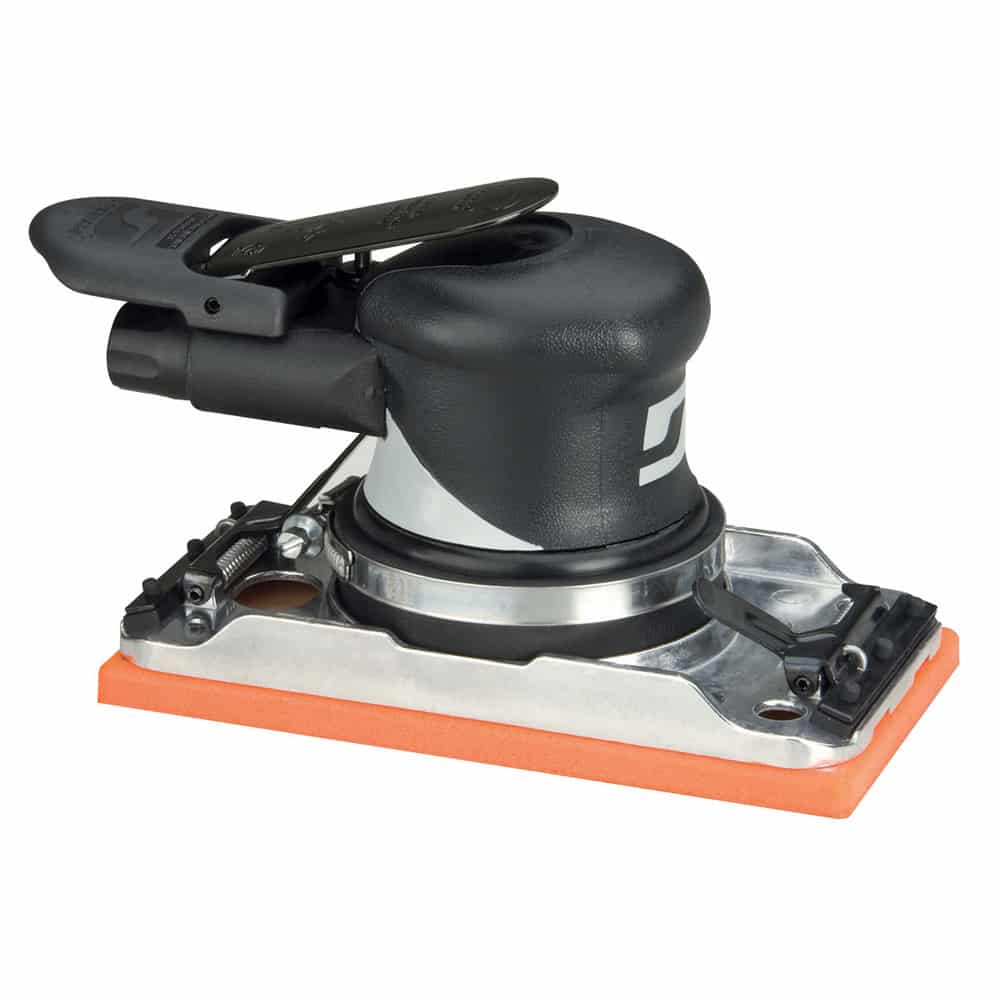 Dynabrade 57810 3-2/3" W x 7" L Dynabug Orbital Sander, Non-Vacuum, .28 HP, 10,000 RPM, 3/32" Orbit