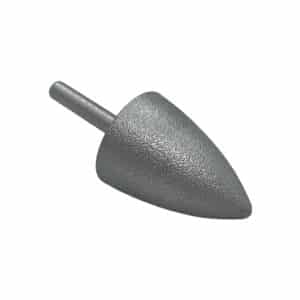ACS Diamond Grinding Cone, 1-1/4" X 1-3/4" X 1/4" Shank, 120 Grit