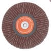 Dynabrade 93569 4" Dia. x 1/4"-20 Female Center Thread, 220 Grit, A/O, 3-Ply, J-DynaCut Eyelet Star, 50/pack