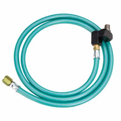 Dynabrade 94855 5' Max Flow 8mm I.D. Whip hose w/ Composite Swivel, Male (1/4") / Male (1/4")