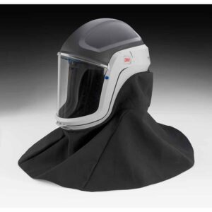 3M™ 17323, Versaflo™ Respiratory Helmet Assembly M-407, with Premium Visor and Flame Resistant Shroud, 7000002395