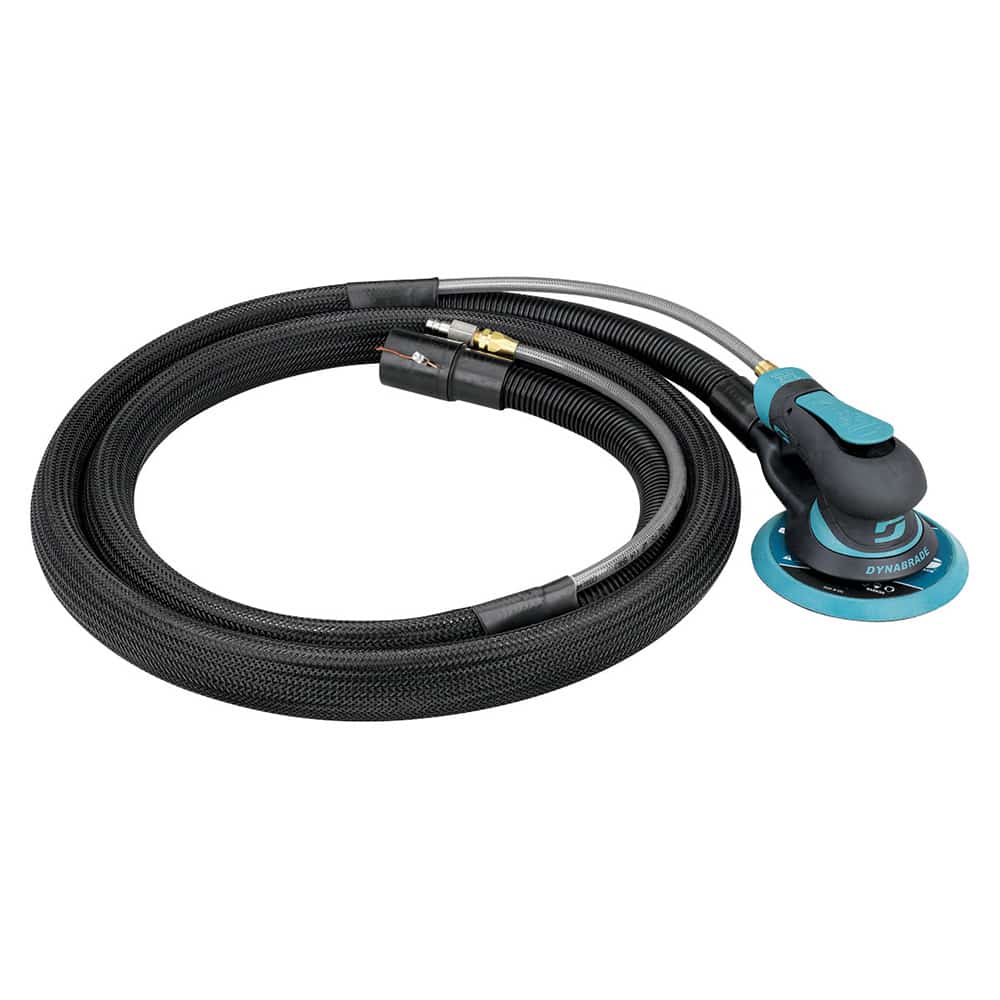 Dynabrade X61ESD1 - 6" Extreme ROS, Central-Vac, 3/16" Orbit w/ESD Hose Assembly