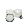 3M 26114, PPS Series 2.0 Spray Cup System Kit, Mini (6.8 fl oz, 200
mL), 200u Micron Filter, 7100135935