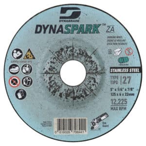 Dynabrade 79844 Type 27 - 5 Grinding Wheel