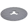 3M 14270, Disc Pad Face Plate, 4-1/2 in Hard Black, 7000144144