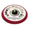 3M 85104, Stikit Low Profile Disc Pad,Silver Face,Red Foam, 5 in x 3/8 in 5/16-24 External, 7010298965