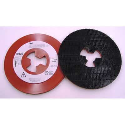 3M 20439, HOOK AND LOOP DISC FACE PLATE, 20439, 7 IN EXTRA HARD, 7010360099