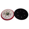 3M 20356, Hookit Clean Sanding Low Profile Disc Pad, 6 in x 3/8 in x 5/16-24 External 52 Holes Red Foam, 7100027464
