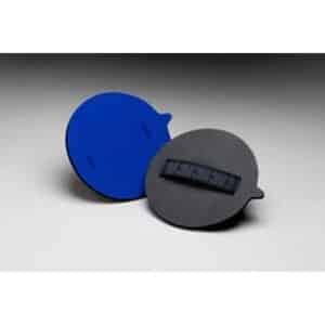 3M 45198, Stikit Disc Hand Pad, Blue Face, 6 in x 1/8 in, 7100067514