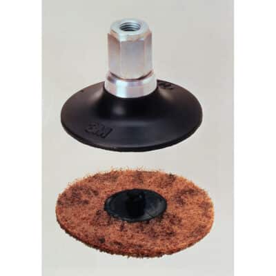 3M 07715, Roloc Gasket Removal Disc Pad Assembly TR 07715, 2 in, 7100126213