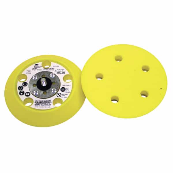 3M 82659, Hookit D/F Disc Pad, 5 in x 3/4 in, 5/16-24 External 5 Holes, 7100032506