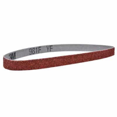 3M 05477, Cubitron II Cloth Belt 981F, 1/2 x 18 in, 40+, YF-weight, Fabri-lok, 7100163425