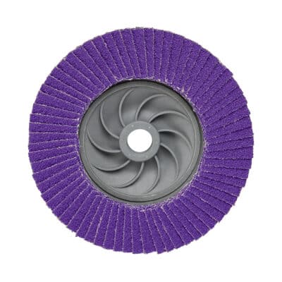 3M 88504, Flap Disc 769F, 60+, Quick Change, Type 27, 5 in x 5/8 in-11, 7100243780
