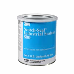 3M 19677, Scotch-Seal Industrial Sealant 800, Reddish Brown, 1 Gallon Drum, 7000000793, 4/Case