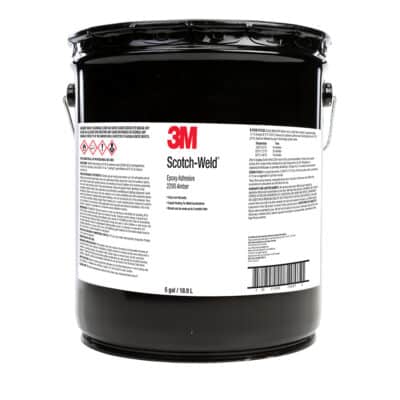 3M 76225, Scotch-Weld Epoxy Adhesive/Coating 2290, Amber, 1 Gallon Can, 7000000897, 4/case