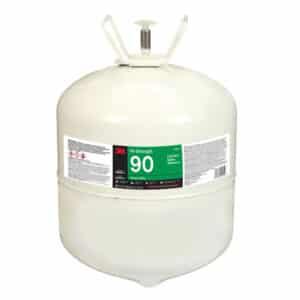 3M 41554, Hi-Strength 90 Cylinder Spray Adhesive, Clear, Large Cylinder (Net Wt 28.8 lb), 7000028603