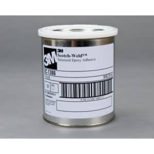 3M 19917, Scotch-Weld Epoxy Adhesive 1386, Cream, 1 Quart Can, 7000046326, 12/case