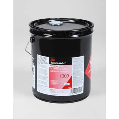 3M 19877, Neoprene High Performance Rubber and Gasket Adhesive 1300, Yellow, 5 Gallon Drum (Pail), 7000121200