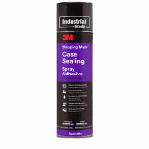 3M 30024, Shipping-Mate Case Sealing Adhesive, Clear, 24 fl oz Can (Net Wt 17.3 oz), 7000143197, 12/Case