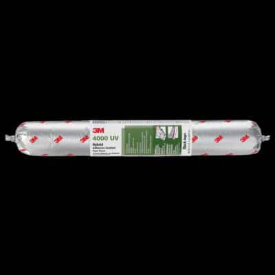 3M 14343, Marine Adhesive Sealant 4000 UV, Black, 600 mL Sausage Pack, 7010309931, 12/Case