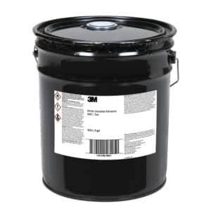 3M 50046, Nitrile Industrial Adhesive 4491, Tan, 5 Gallon Pour Spout Drum (Pail), 7010310263
