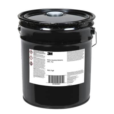 3M 50046, Nitrile Industrial Adhesive 4491, Tan, 5 Gallon Pour Spout Drum (Pail), 7010310263
